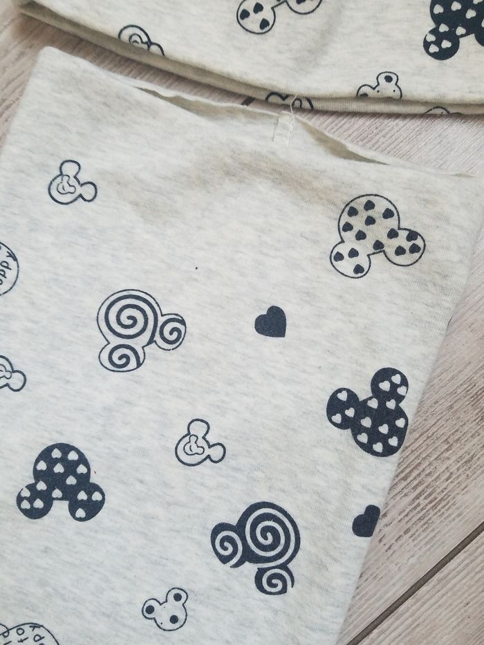 Bonnet + snood fille t 2/3 ans Minnie tbe - photo numéro 2