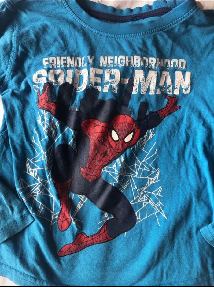Haut pyjama Spiderman 6 ans - photo numéro 2