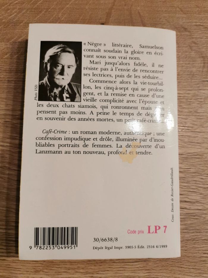 Café-crime - Jacques Lanzmann - photo numéro 2