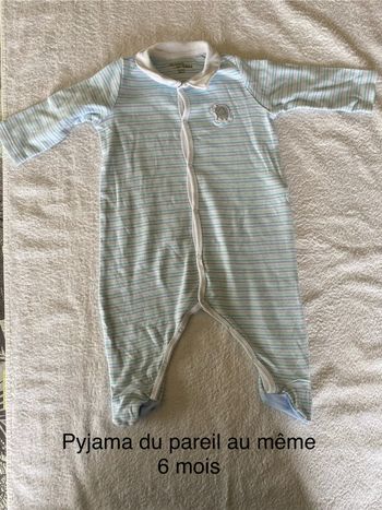 6 mois pyjama