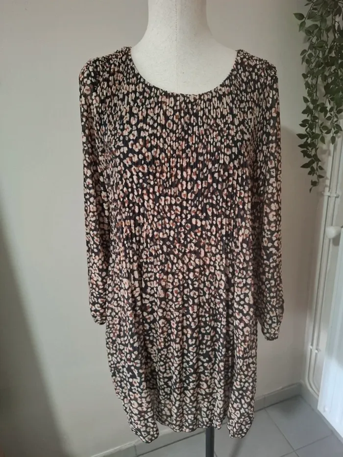 Robe imprimé léopard