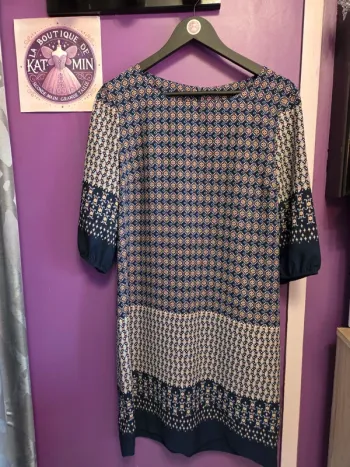 Robe fluide manches 3/4 T42