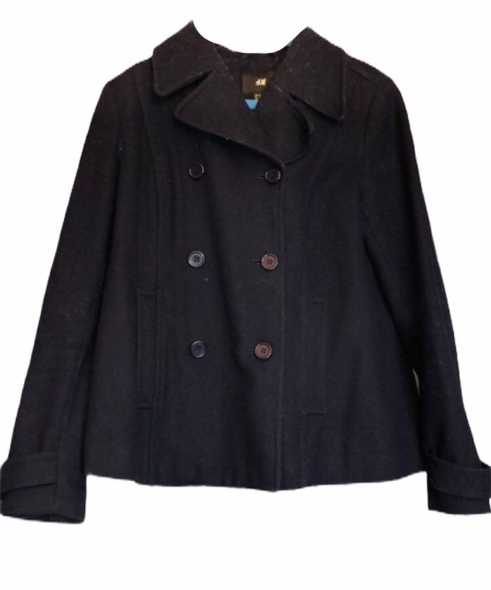 Manteau bleu nuit H&M