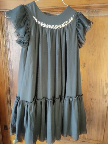 Robe de fête noire 8 ans