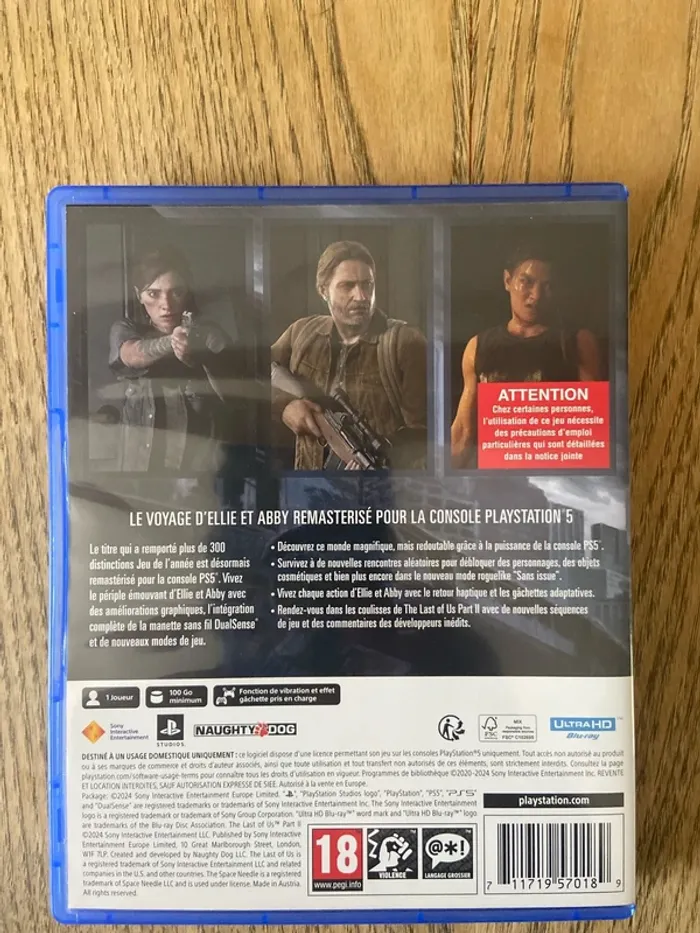 The Last  of us part II PS5 - photo numéro 2
