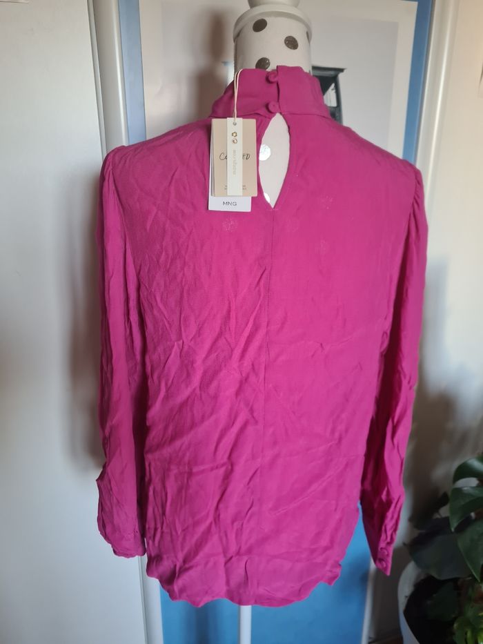 Blouse rose Mango / Taille M - photo numéro 2