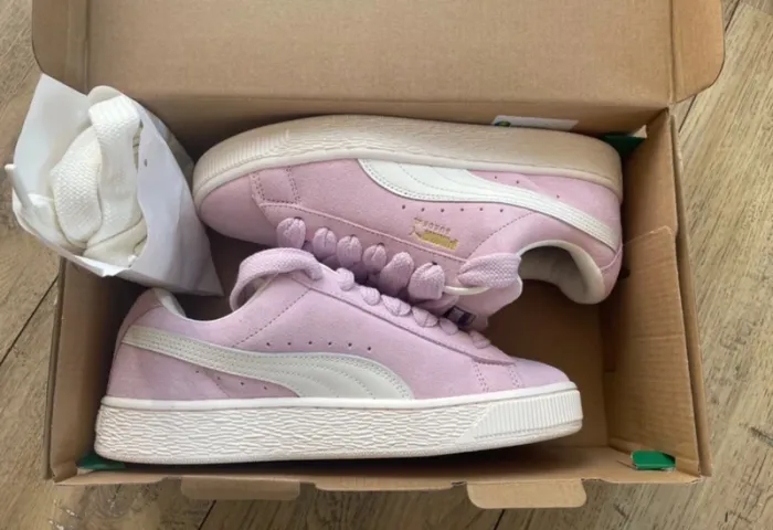 Baskets Lila Puma Suède XL femme 39 neuves - photo numéro 2