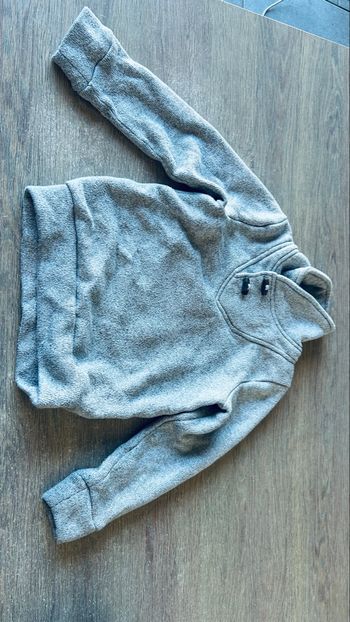 Pull chaud habillé gris manches longues 6 ans 