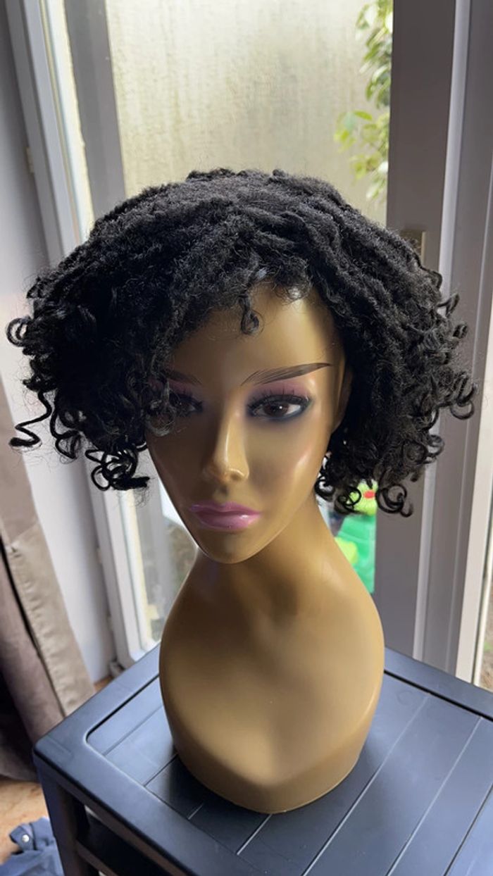 Perruque tresse style vanille neuve