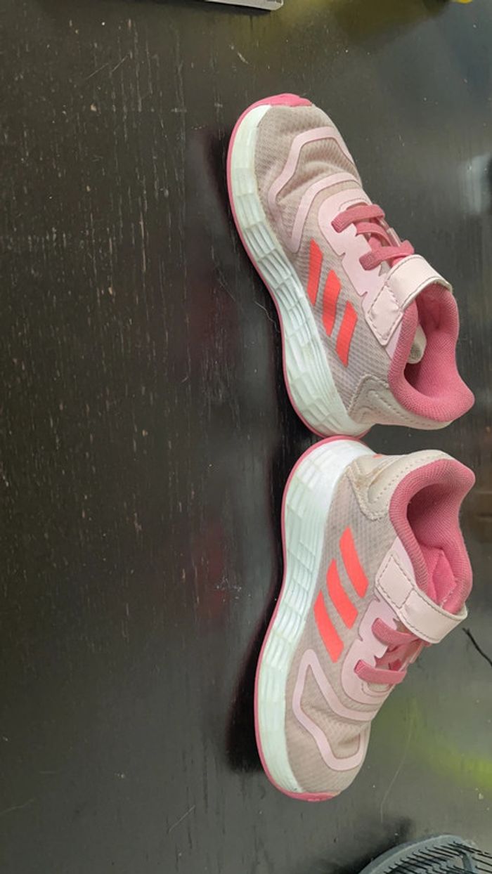 Basket adidas rose - photo numéro 2