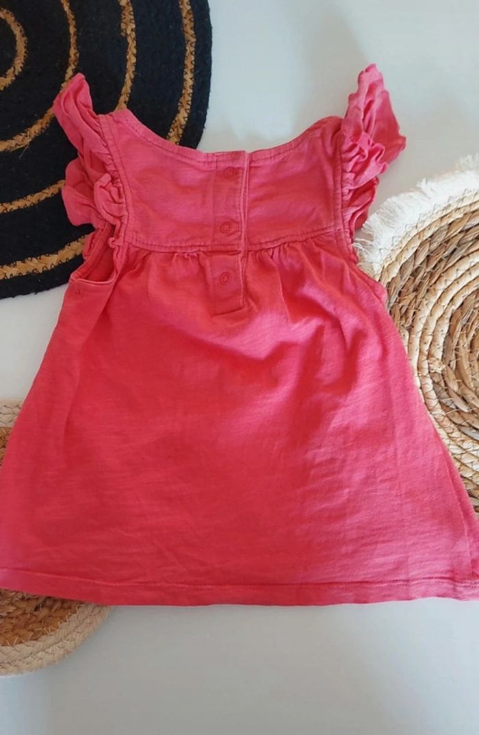 Ensemble bébé fille flamant rose animal pastèque débardeur pantacourt legging printemps été - photo numéro 3