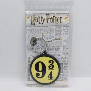 HARRY POTTER - QUAI 9 3/4 - Porte-clés caoutchouc