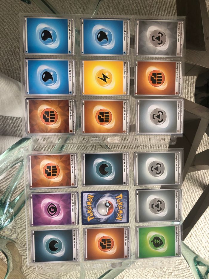 Lot de 140 cartes POKÉMON energies-objets-stades-outils - photo numéro 4