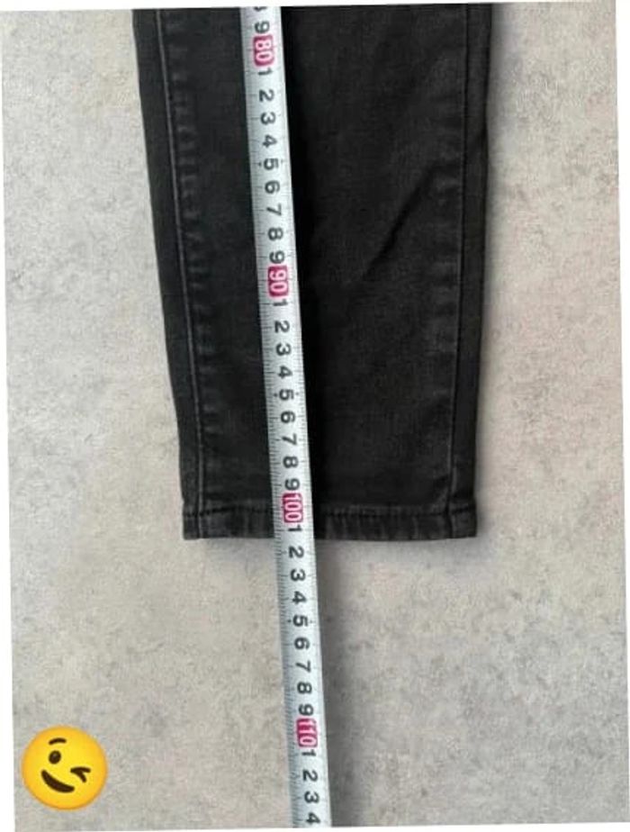 Jeans Levi's Denizen W33 FR42 coupe skinny noir Femme Women pan541b - photo numéro 7