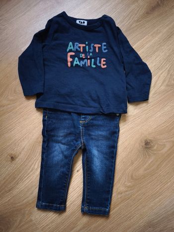 Ensemble garçon 6 mois 