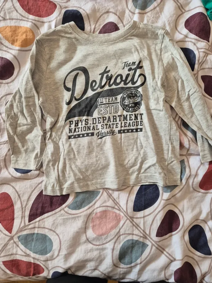 Lot 7 tee shirt manches longues - photo numéro 4