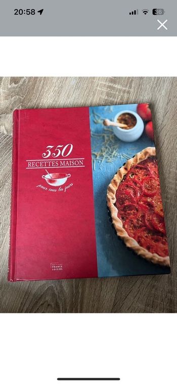 Livre de cuisine
