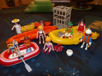 Lot playmobils sport nautique