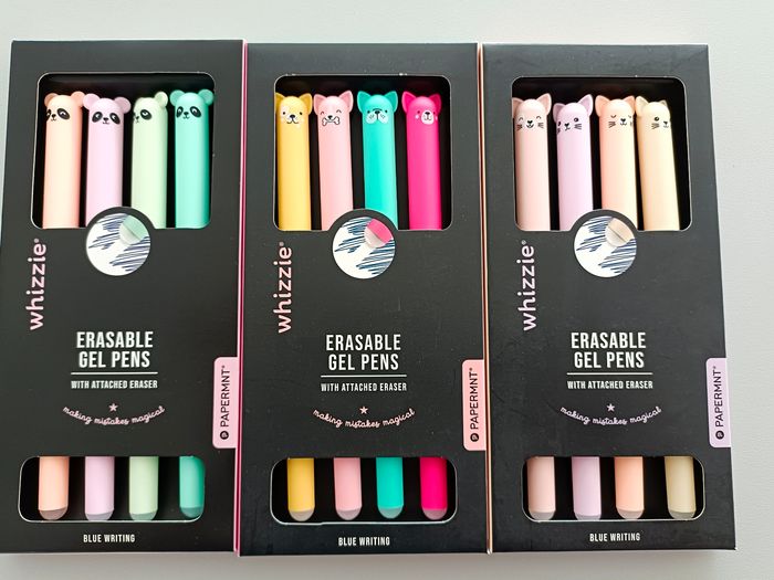 Lot de Stylos effaçables (type Legami) neufs - photo numéro 2