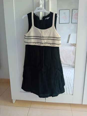 Ensemble robe + top en crochet 10/11ans Zara 🖤🤍