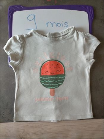 T-shirt 9 mois