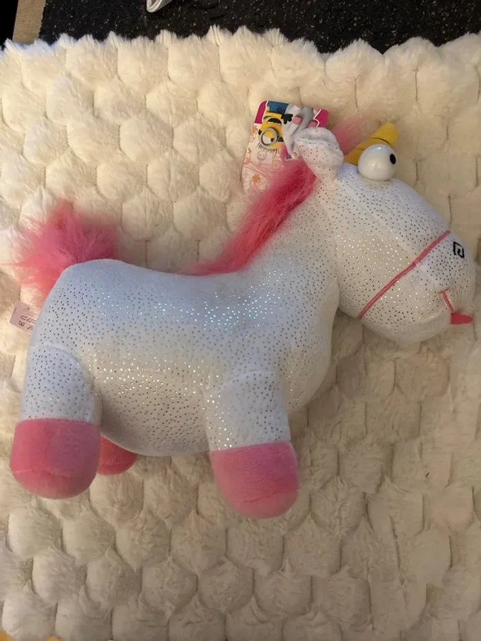 Peluche licorne papuche - photo numéro 3