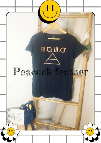 T-shirt noir Amy Gee 40
