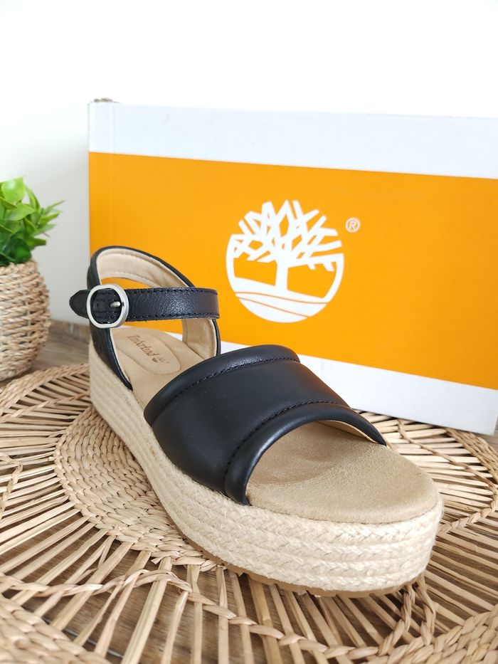 Espadrilles Sandales à bride arrière Noir Timberland Pointure 41 - photo numéro 2