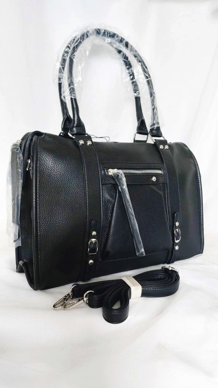 Grand sac de cours noir - photo numéro 3