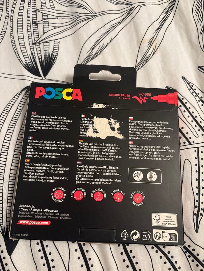 Feutres posca - photo numéro 3