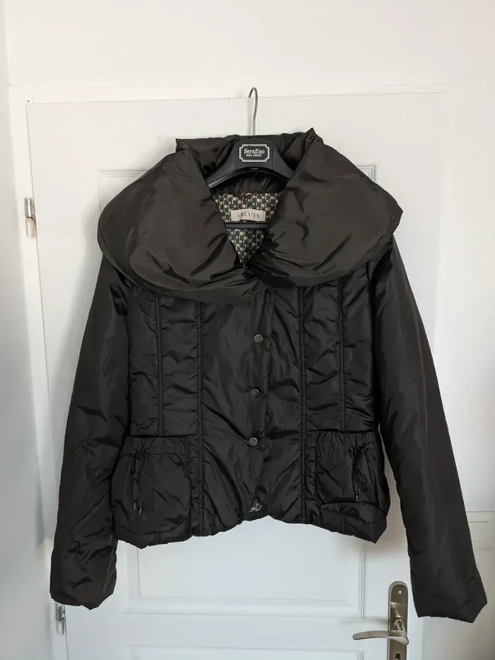 Doudoune courte marron - I Blues - taille 40