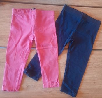 Lot leggings fille 18 mois TAO