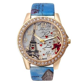 Montre Paris Bleue