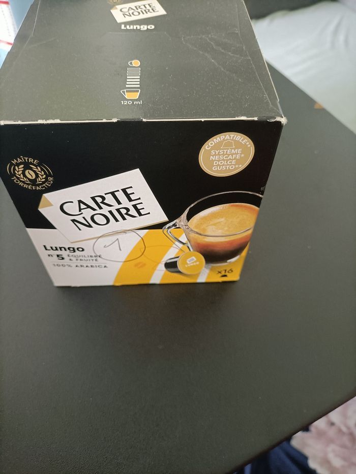 Capsule carte noire