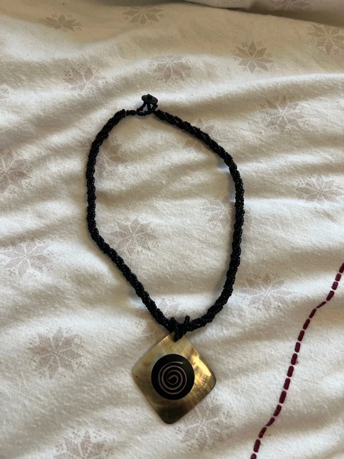 Collier perles et nacre - photo numéro 2