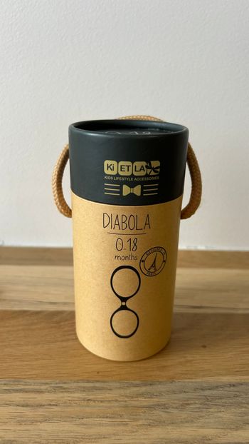 Lunettes de soleil bébé Diabola Noir Ki ET LA