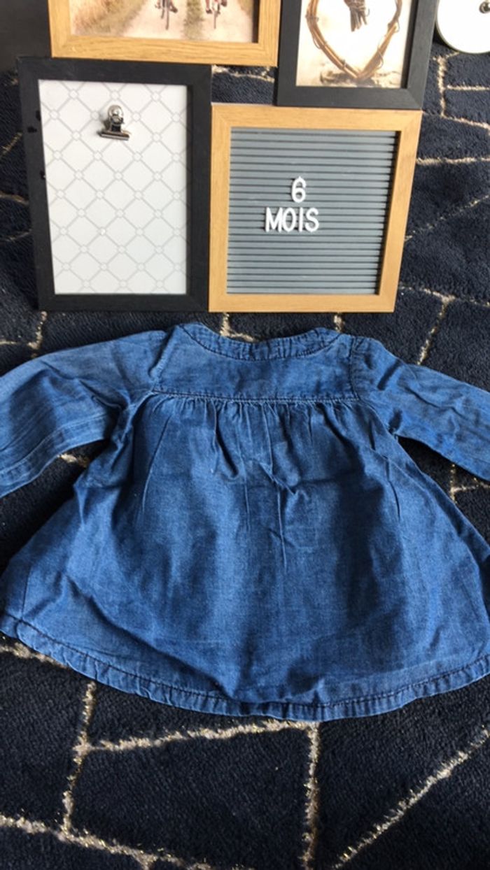 Tunique 6 mois jean - photo numéro 2