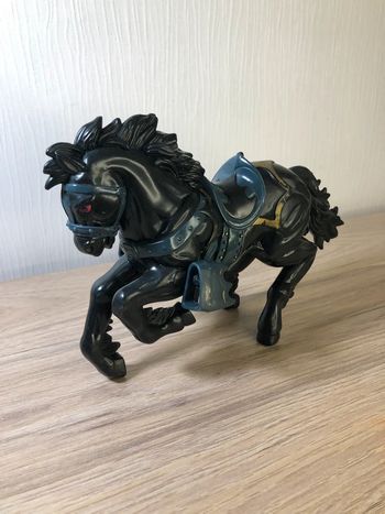 Figurine Batman Black Horse Cheval knight 1994 DC comics 13x23 cm