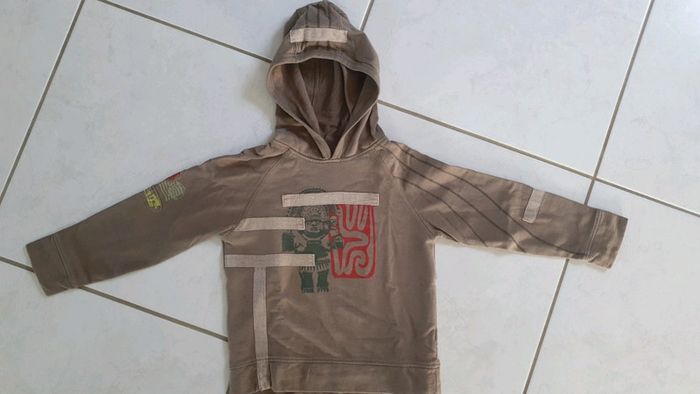 Sweat à capuche garçon TAO 5 ans CH3 - photo numéro 2