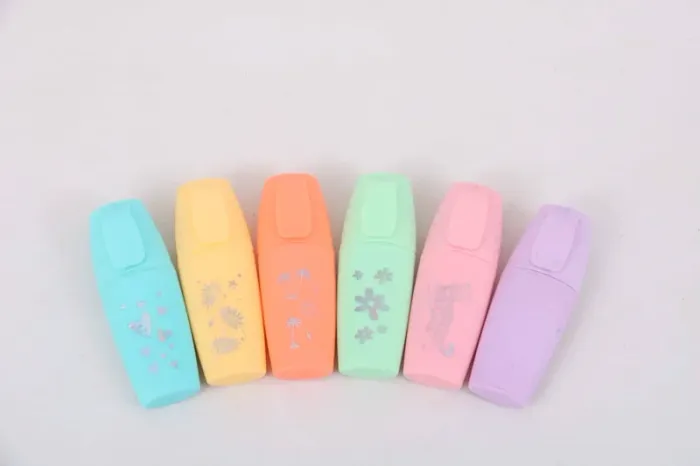 Surligners Pastels - Lot de 6