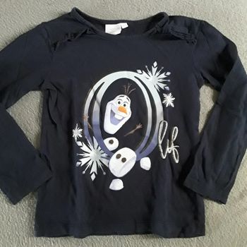 Tshirt reine des neiges olaf- 6 ans