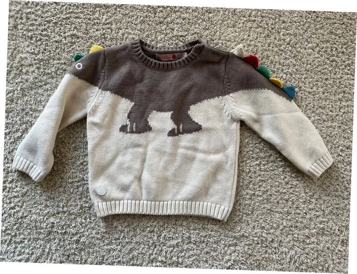 Pull chaud dinosaure taille 9 mois Boboli