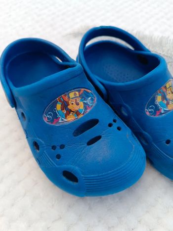 🔸Chaussures type crocs - Pat Patrouille Bleu 24 / 25🔸