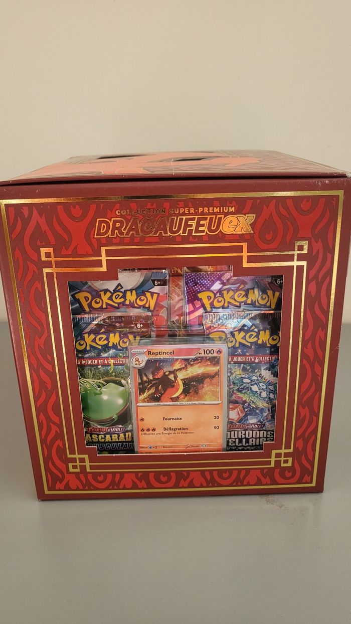 Coffret dracaufeu super premium collection - photo numéro 2