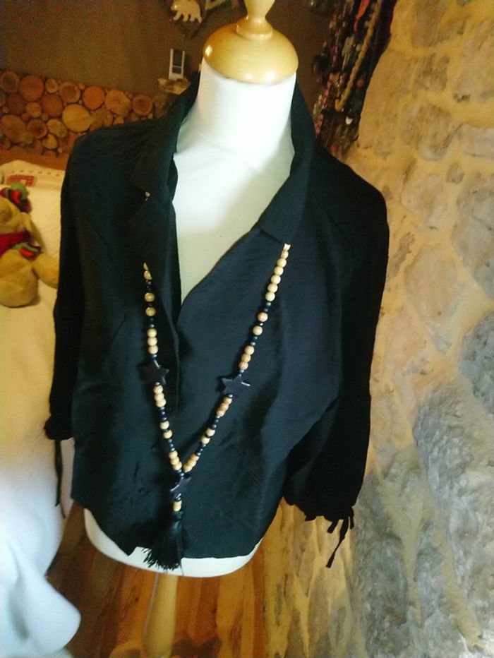 Superbe blouse effet froissé Gémo taille 46 - photo numéro 4