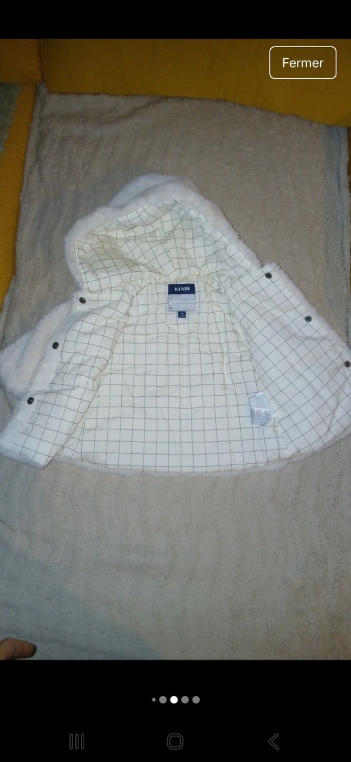 Veste fausse fourrure fille - photo numéro 4