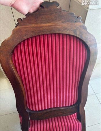 Chaise à rénover 