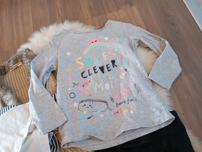 Gros Lot fille 💗 5 pièces  rentrée 2/4 ans h&m lupilu - photo numéro 9