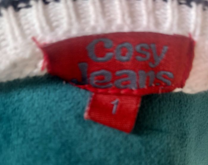 Pull over blanc et étoiles Cosy jeans - photo numéro 5