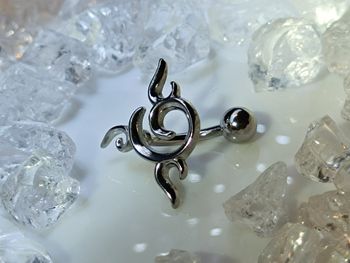 Piercing nombril inversé tribal bijou ventre tige banane a l envers bauchnabel navel ombligo